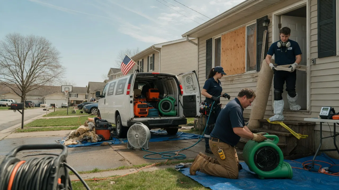 Water Damage Restoration in Minnewaukan, ND near me